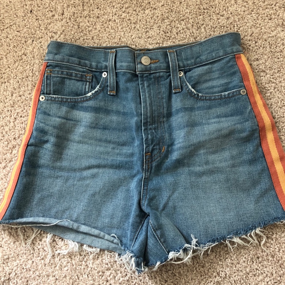 Madewell The Perfect Jean Short - Multi